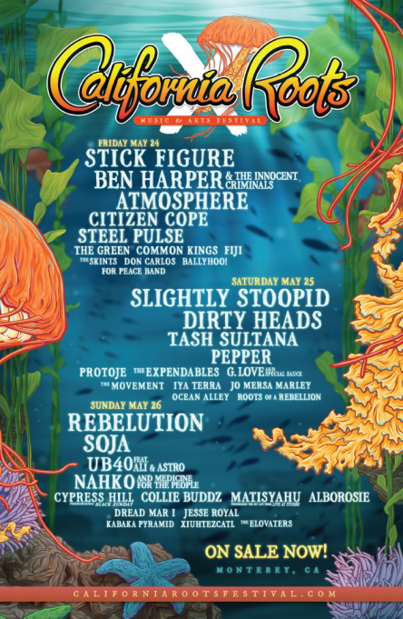 California Roots Festival: Rebelution & Michael Franti - Thursday at Atmosphere Tour