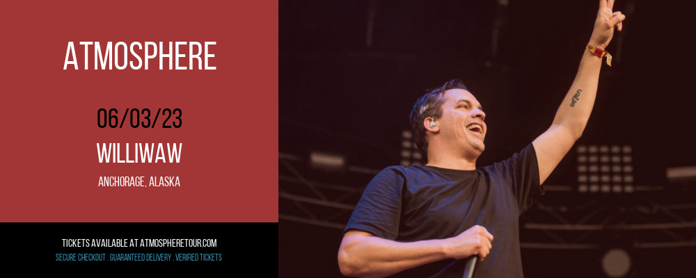 Atmosphere at Atmosphere Tour tickets Atmosphere at Atmosphere Tour